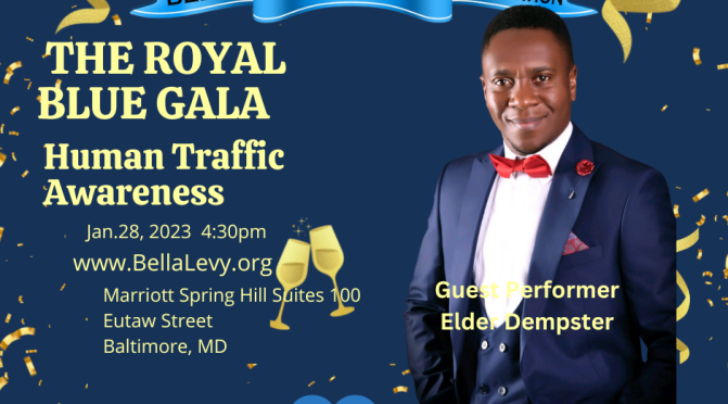 Elder Dempster Performs at the Bella Levy Blue Ribbon Gala